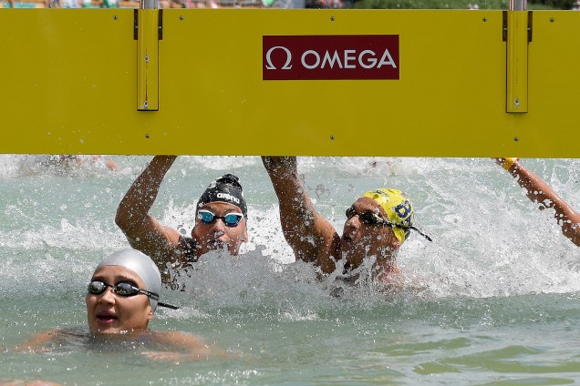 Ana Marcela Cunha garante o bronze no Mundial de Esportes Aquáticos, em Budapeste, na Hungria - 16/07/2017