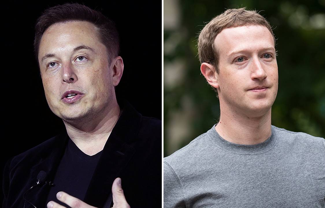 Elon Musk e Mark Zuckerberg