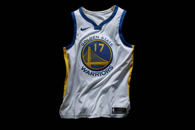 Nova camisa do Golden State Warriors