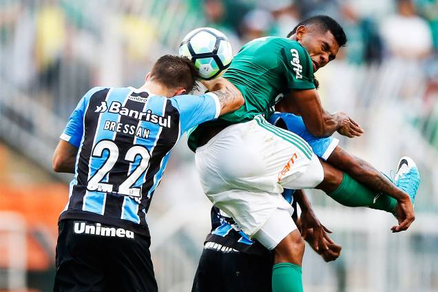 Partida entre Palmeiras e Grêmio válida pelo Campeonato Brasileiro 2017, no estádio do Pacaembu em São Paulo - 01/07/2017 Partida entre Palmeiras e Grêmio válida pelo Campeonato Brasileiro 2017, no estádio do Pacaembu em São Paulo - 01/07/2017