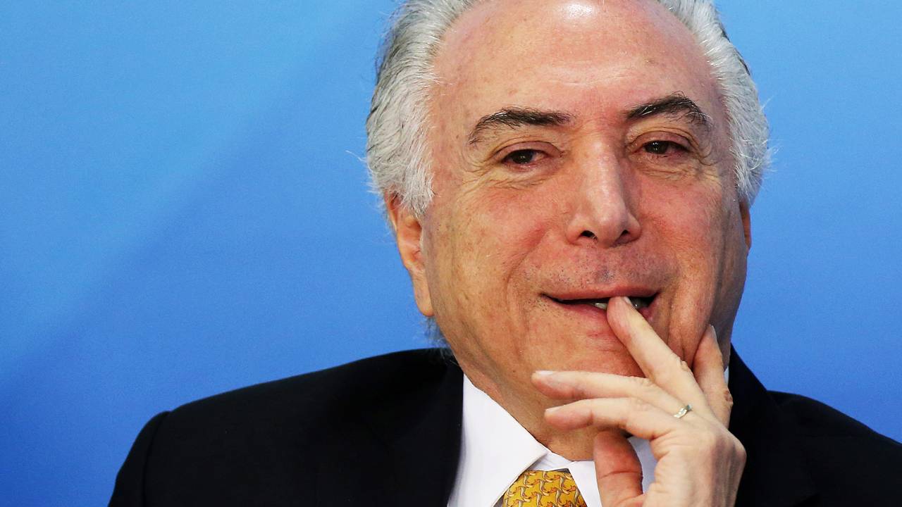 O presidente Michel Temer