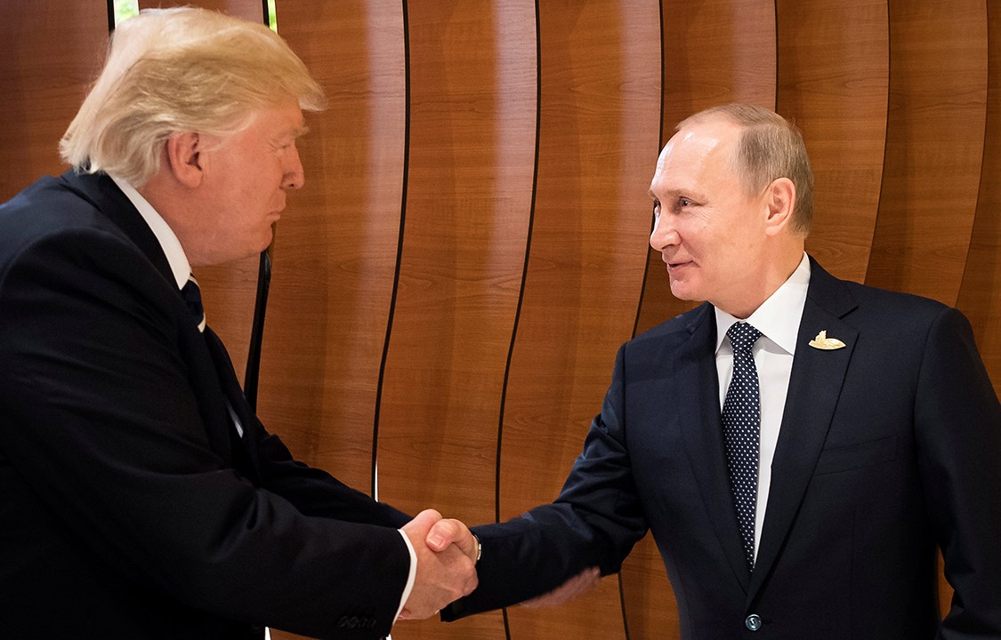 G20: Donald Trump e Vladimir Putin