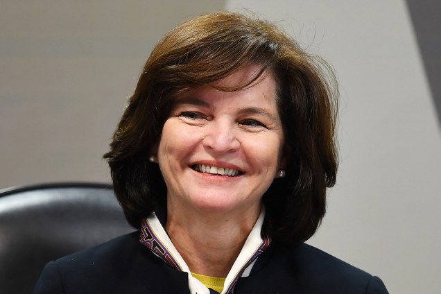 Raquel Dodge, Procuradora-Geral da República indicada pelo Presidente Michel Temer, durante comissão da CCJ em Brasília - 12/07/2017