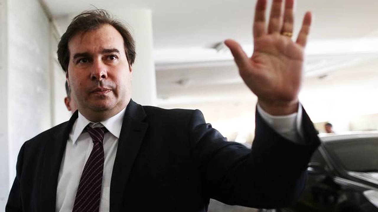 O presidente da Câmara dos Deputados, Rodrigo Maia (DEM-RJ) - 11/07/2017