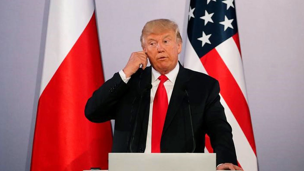 Presidente dos EUA, Donald Trump, na Polônia. - 06/07/2017