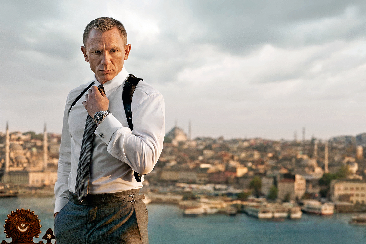 STATUS - O ator Daniel Craig como James Bond: relógios como símbolo de poder