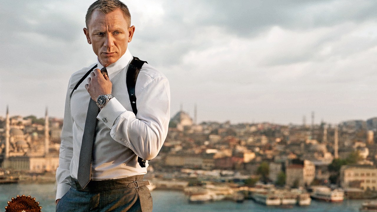 STATUS - O ator Daniel Craig como James Bond: relógios como símbolo de poder