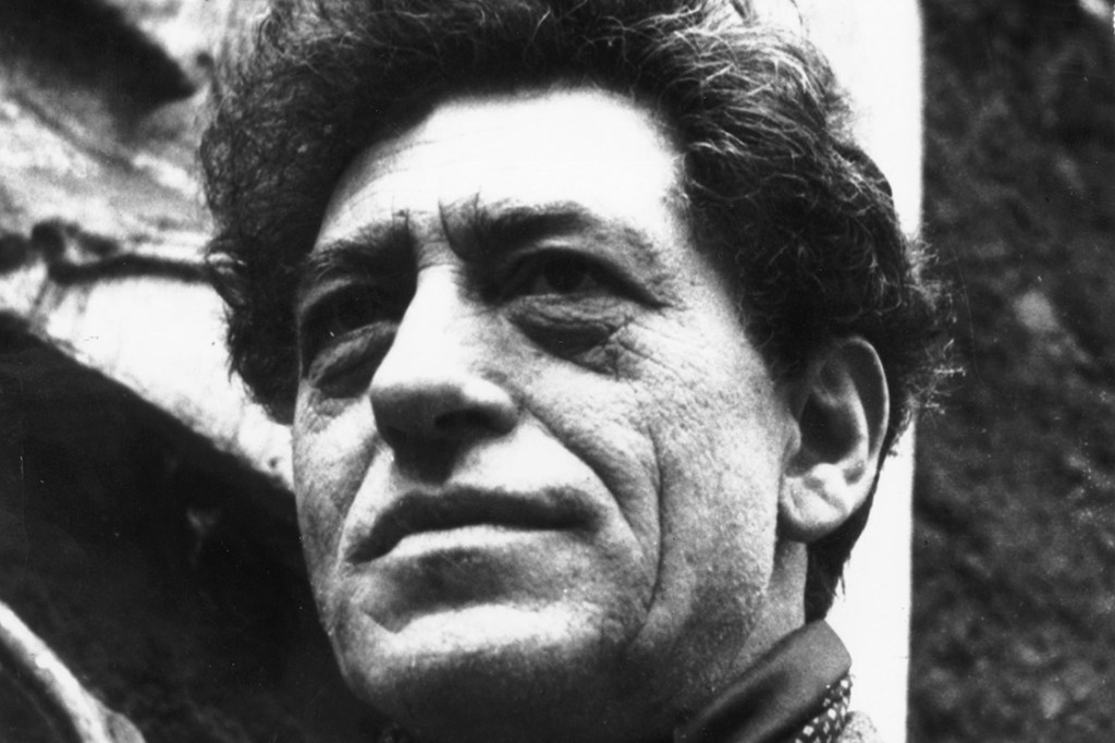 Artista suiço Alberto Giacometti