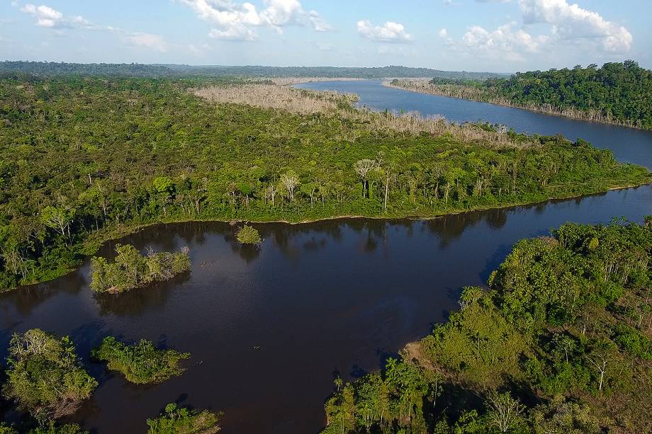 A Reserva de Desenvolvimento Sustentável do Rio Iratapuru fica na fronteira entre o Amapá e o Pará e abriga a vila de São Francisco do Rio Iratapuru, onde vivem extrativistas que se dedicam à colheita de castanhas. O único meio de acesso à comunidade, que abriga 68 famílias e cerca de 300 pessoas, são barcos motorizados conhecidos como "voadeiras", que percorrem o Rio Jari