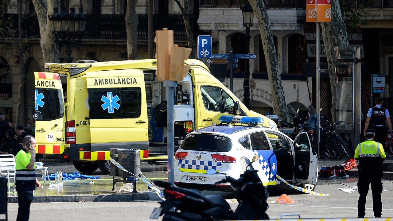 Atentado em Barcelona - Atropelamento - Ataque terrorista