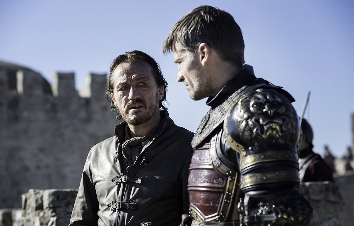 Bronn (Jerome Flynn) e Jaime Lannister