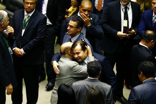 Rodrigo Maia (DEM-RJ), que assumiu a Presidência da República durante viagem de Michel Temer, veio à Câmara dos Deputados - 30/08/2017