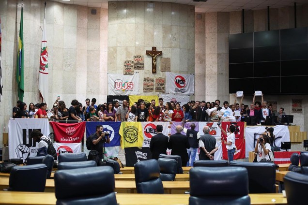 Estudantes ocupam Câmara de São Paulo