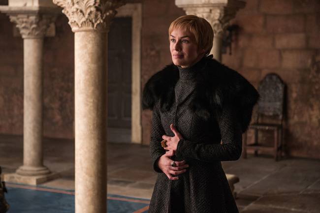 Cersei (Lena Headey) no último episódio da 7ª temporada de 'Game of Thrones'