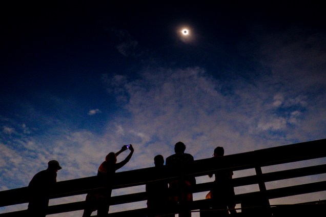 Eclipse solar visto a partir de Isle of Palms, na Carolina do Sul (EUA) - 21/08/2047