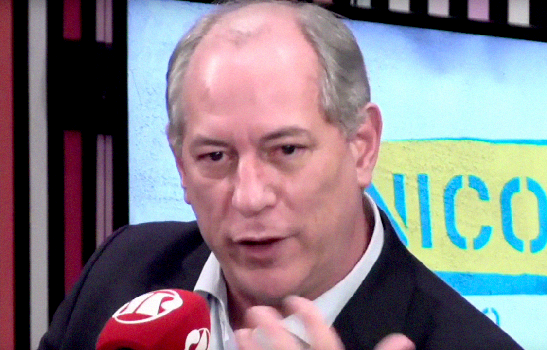 Ciro Gomes, no programa Pânico na Band