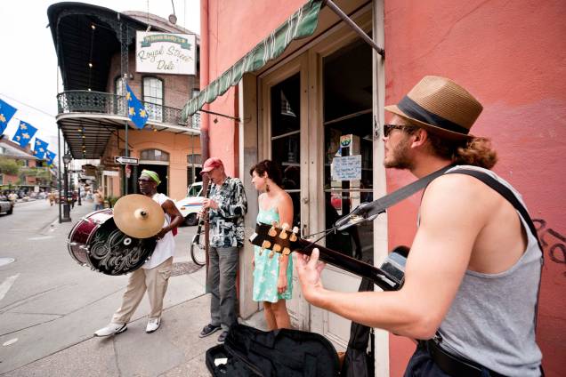 Em Nova Orleans, há sempre alguém fazendo música Em Nova Orleans, há sempre alguém fazendo música