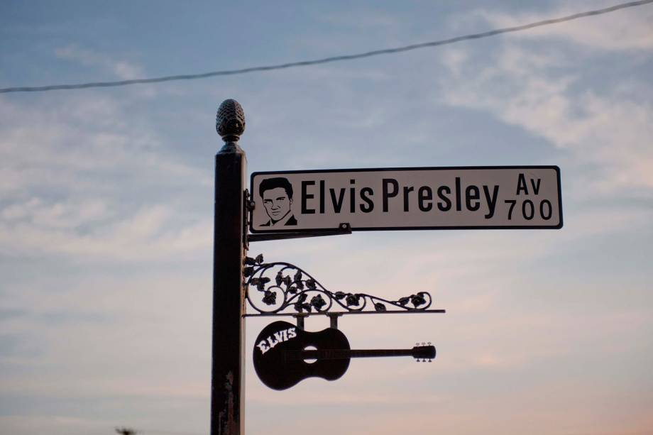 Placa de rua na cidade de Shreveport, no estado de Louisiana