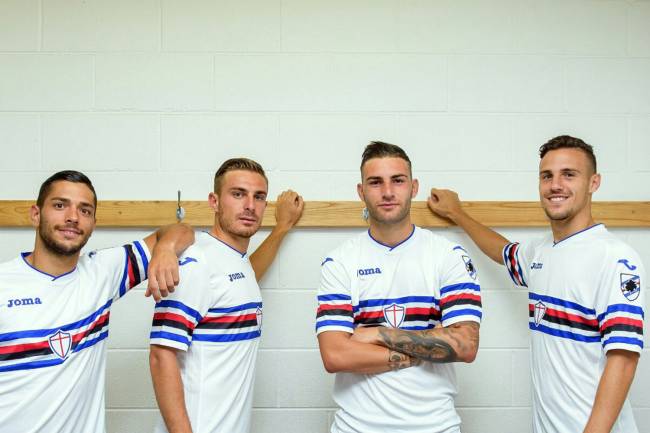 Uniforme da Sampdoria