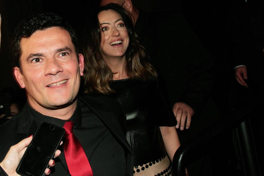 Juiz Sergio Moro em pré-estreia de filme sobre a Operação Lava Jato em Curitiba - 28/08/2017