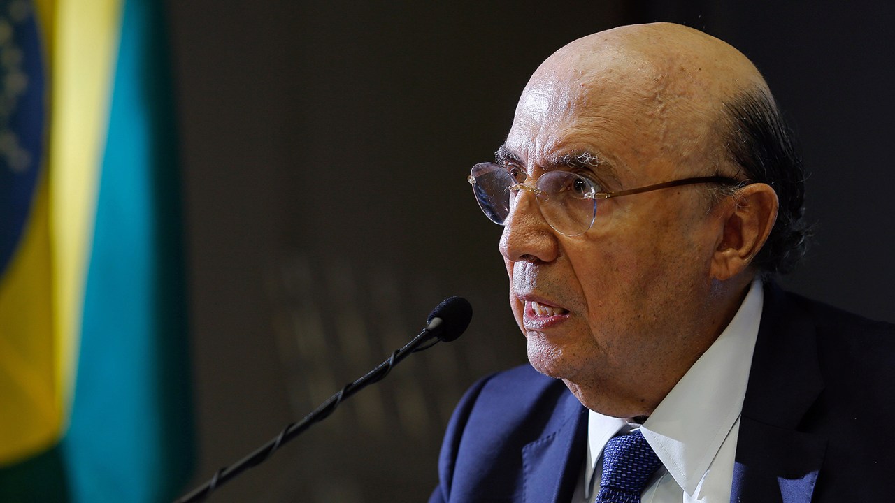 O ministro da Fazenda, Henrique Meirelles