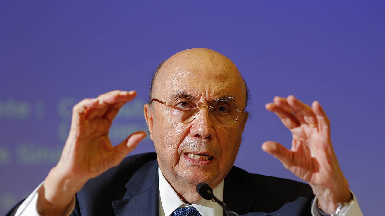 O ministro da Fazenda, Henrique Meirelles