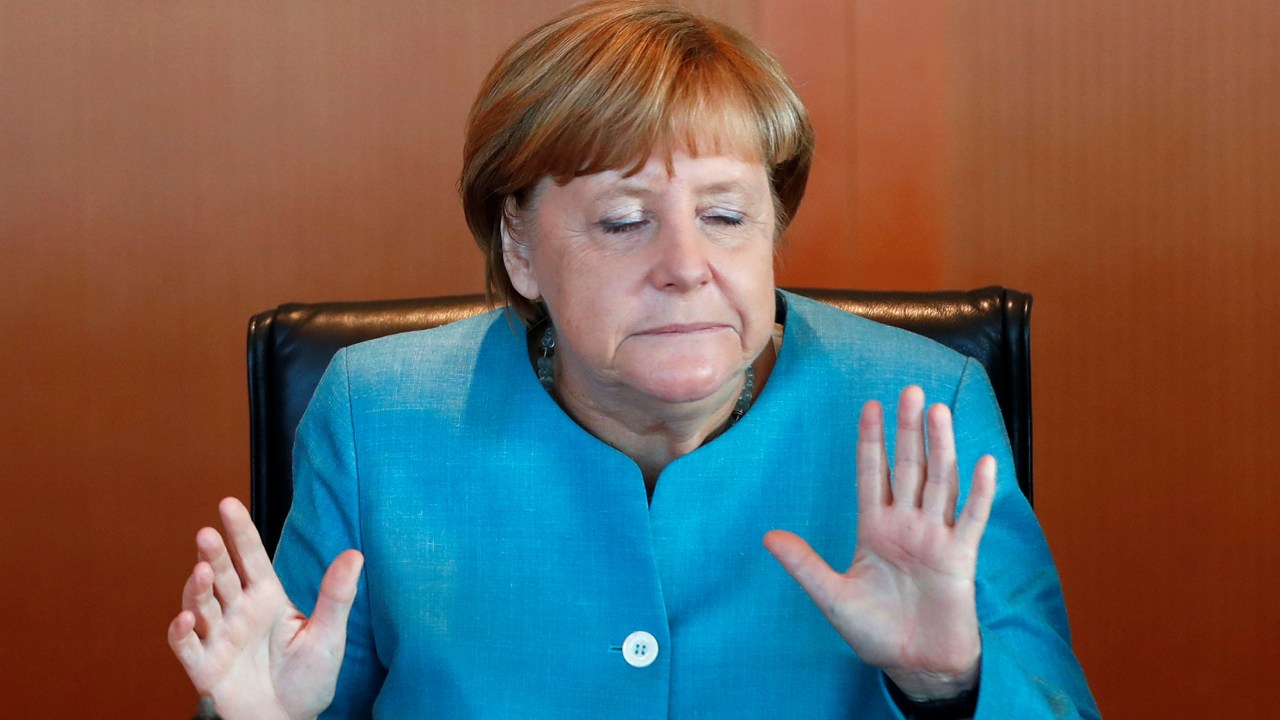Imagens do dia - Angela Merkel
