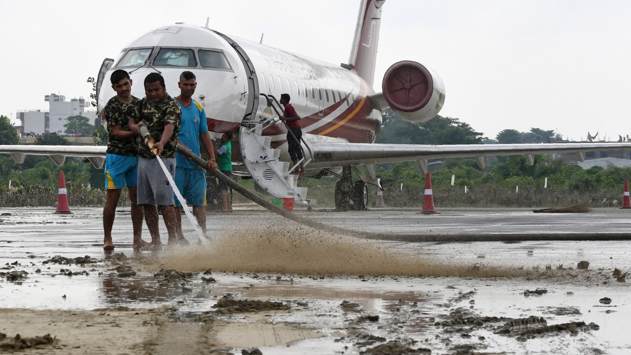 Chuvas de monção atingem o Nepal