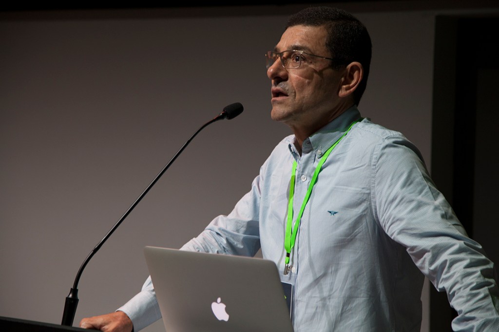 Berthier Pinheiro Neto, diretor de engenharia do Google para a América Latina, durante evento da empresa em São Paulo