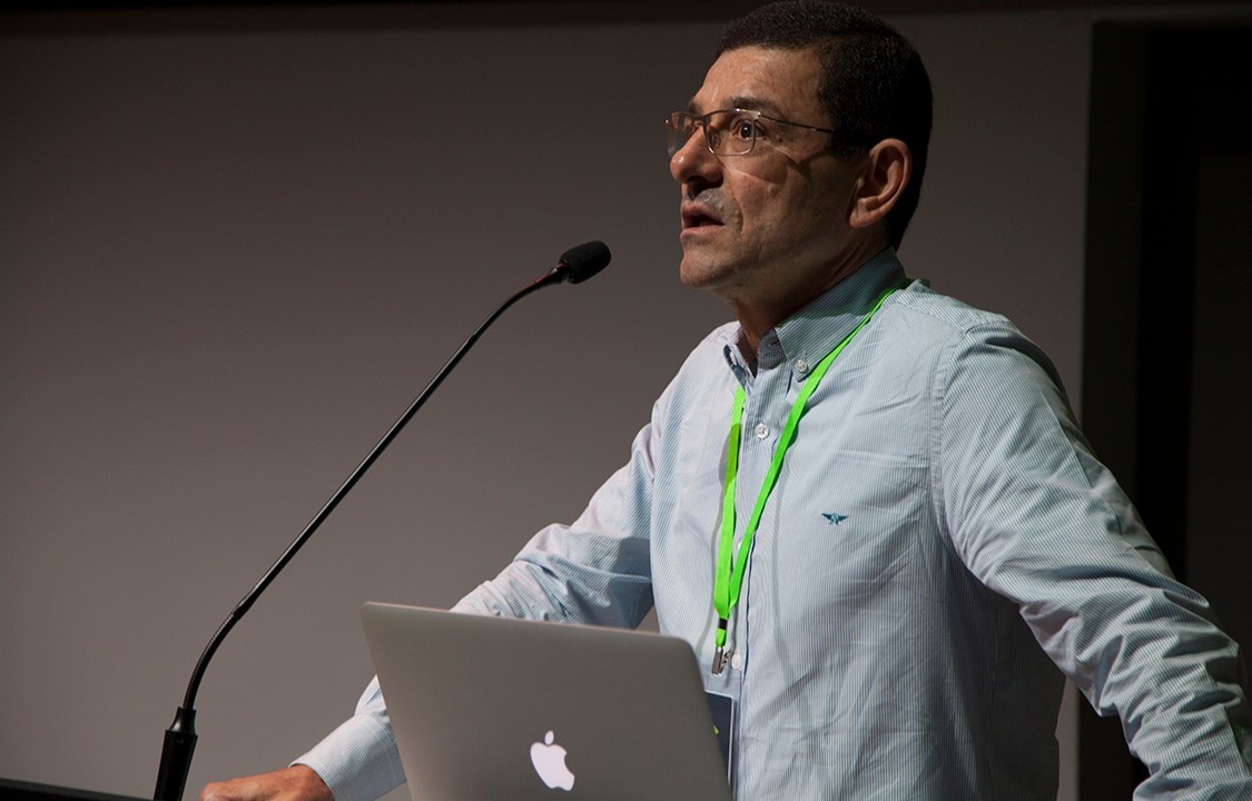 Berthier Pinheiro Neto, diretor de engenharia do Google para a América Latina, durante evento da empresa em São Paulo