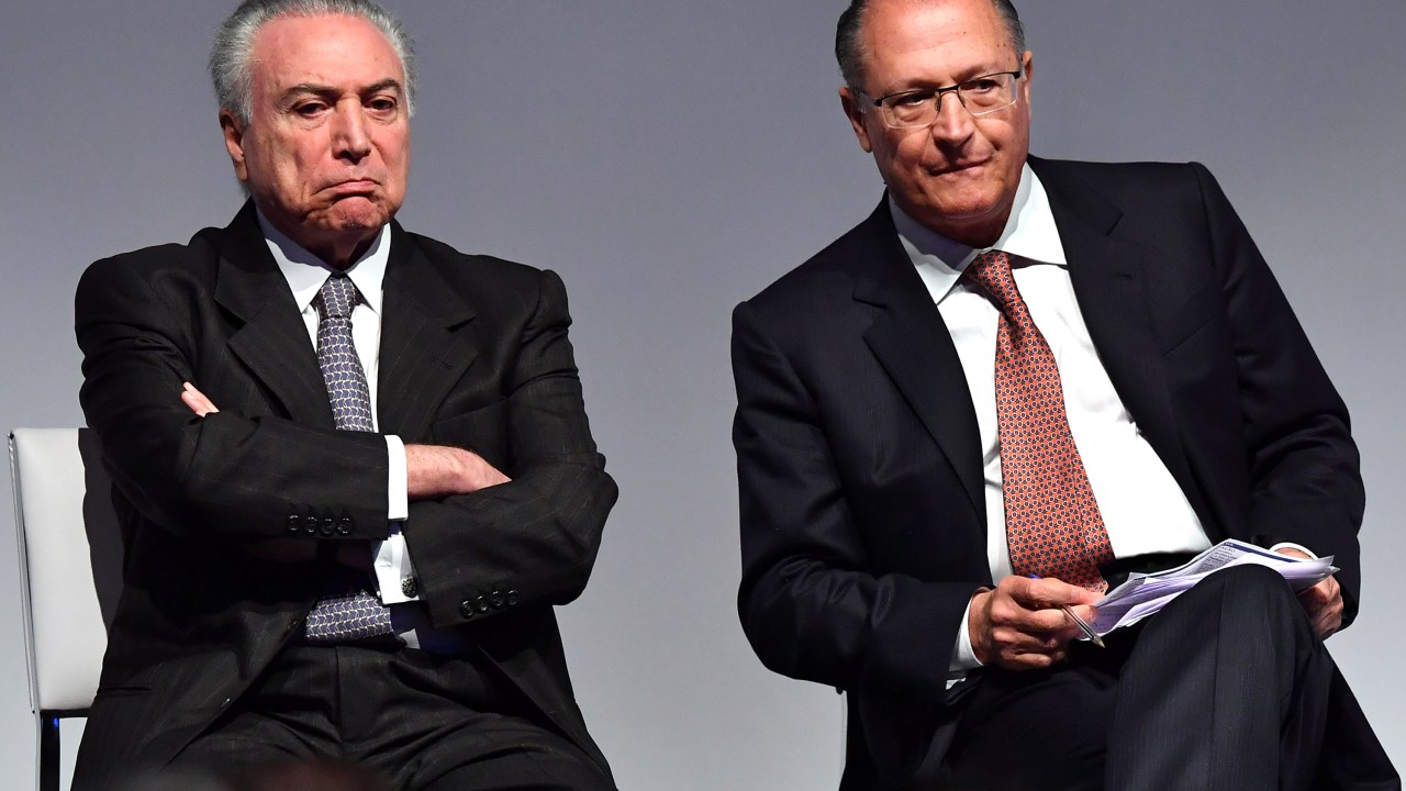 Michel Temer e Geraldo Alckmin