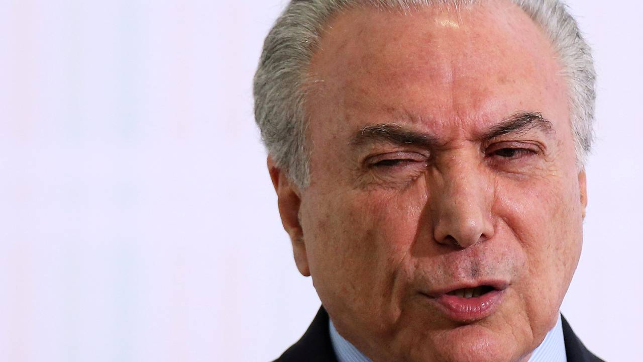 O presidente Michel Temer