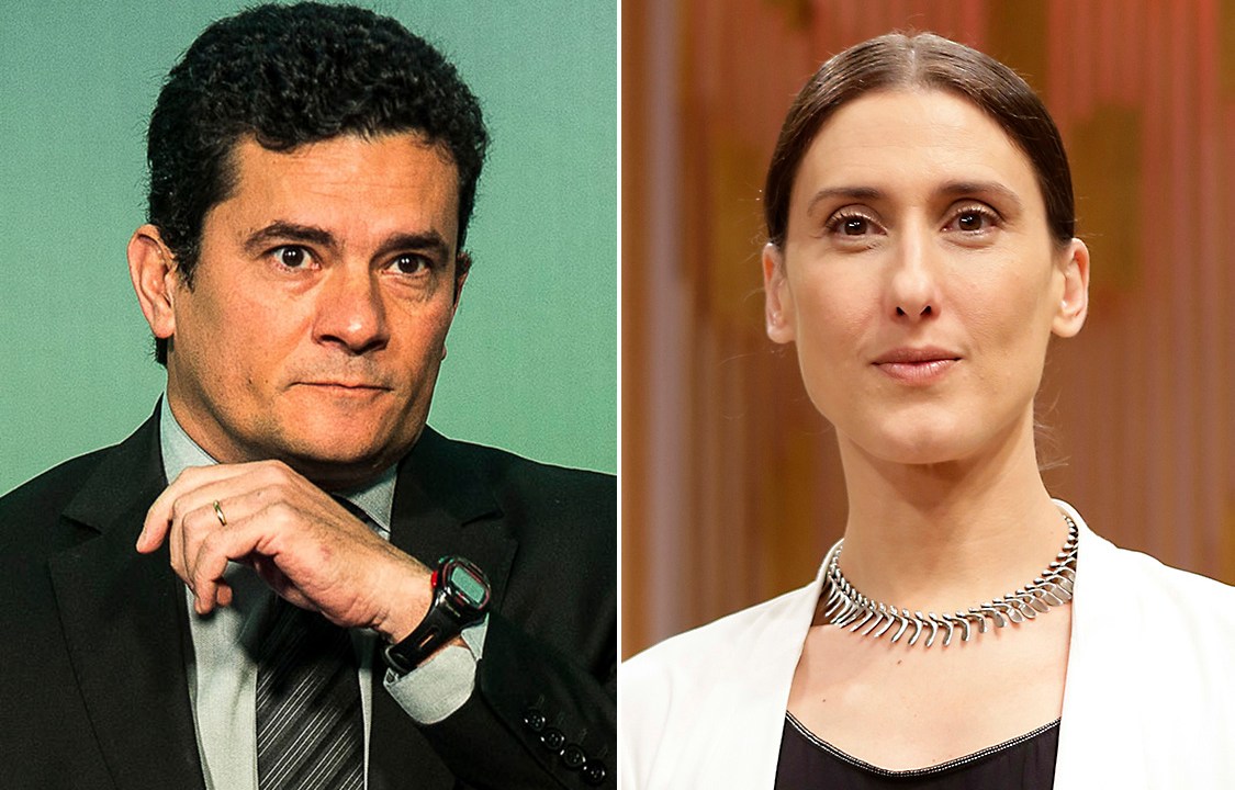 Juiz Sergio Moro e chef Paola Carosella