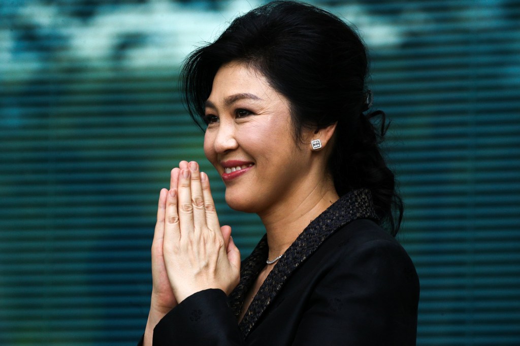 Ex-premier Yingluck Shinawatra da Tailândia