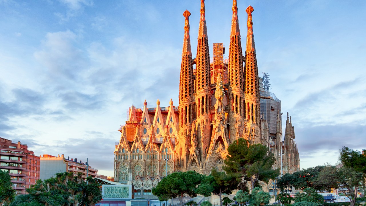 Catedrak da Sagrada Familia em Barcelona