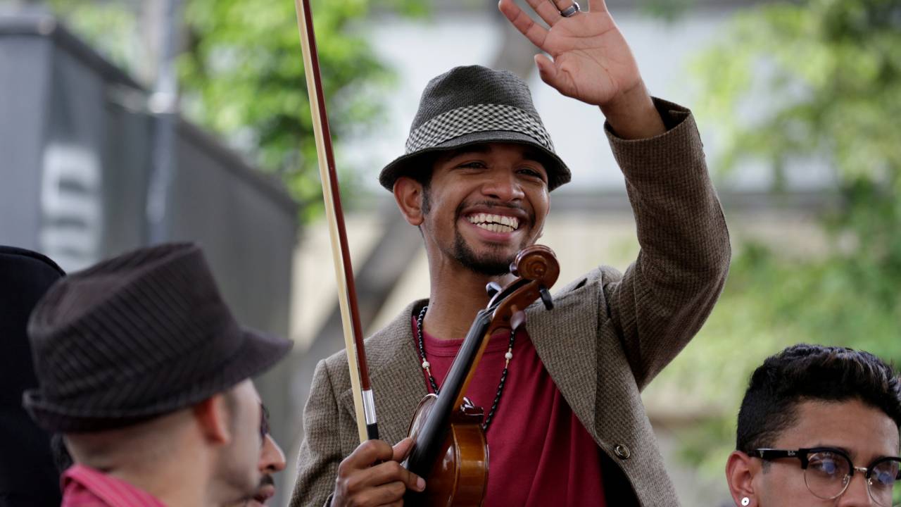 Violinista venezuelano Wuilly Arteaga