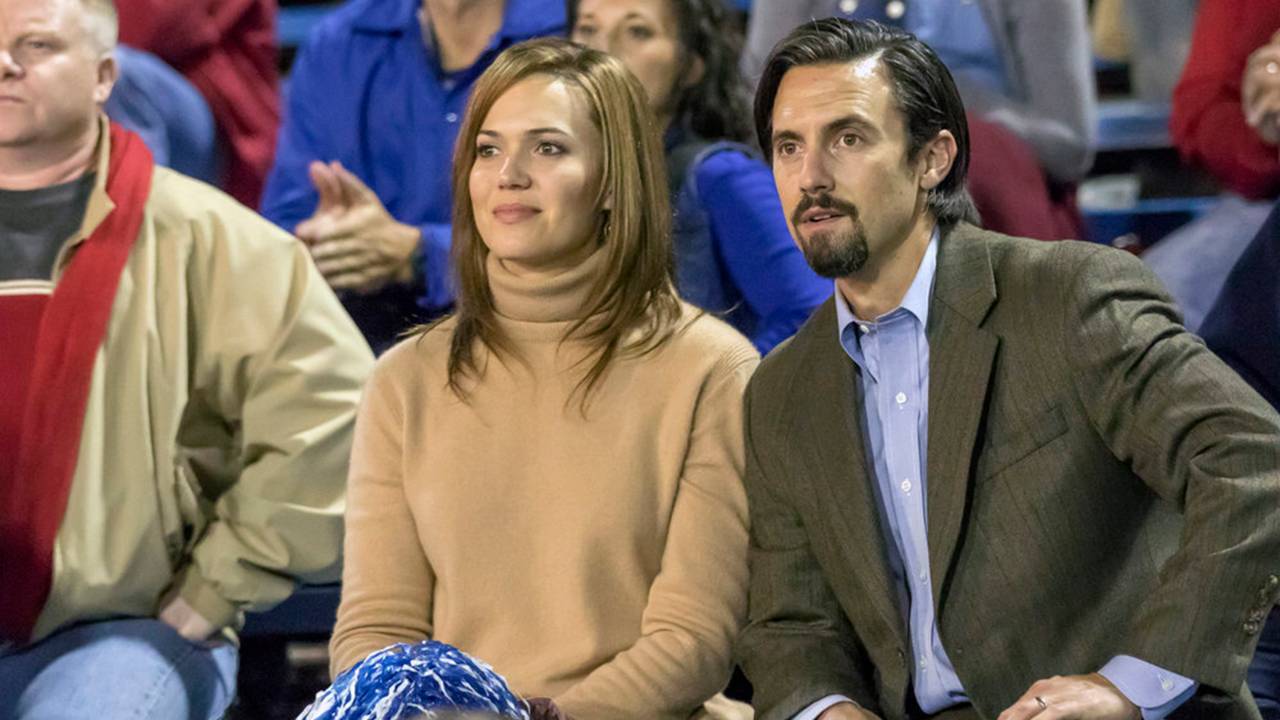 Rebecca (Mandy Moore) e Jack (Milo Ventimiglia) em 'This Is Us'