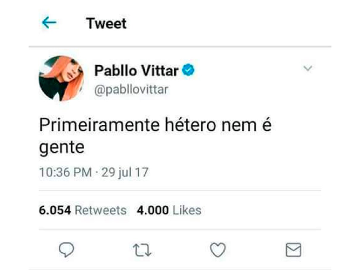 Pabllo Vittar nega tuíte sobre hétero não ser gente | VEJA