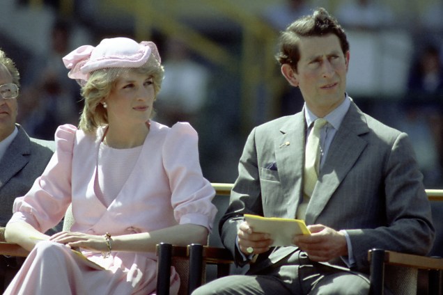 Princesa Diana e seu marido, Príncipe Charles em visita a Austrália para o Royal Tour de Sydney - 1983