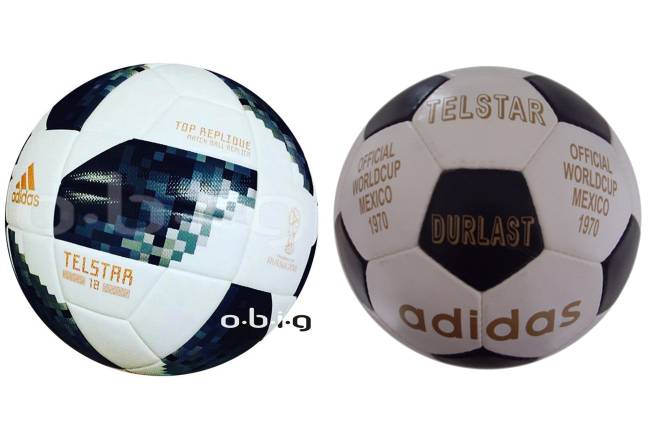 A bola Telstar da Adidas