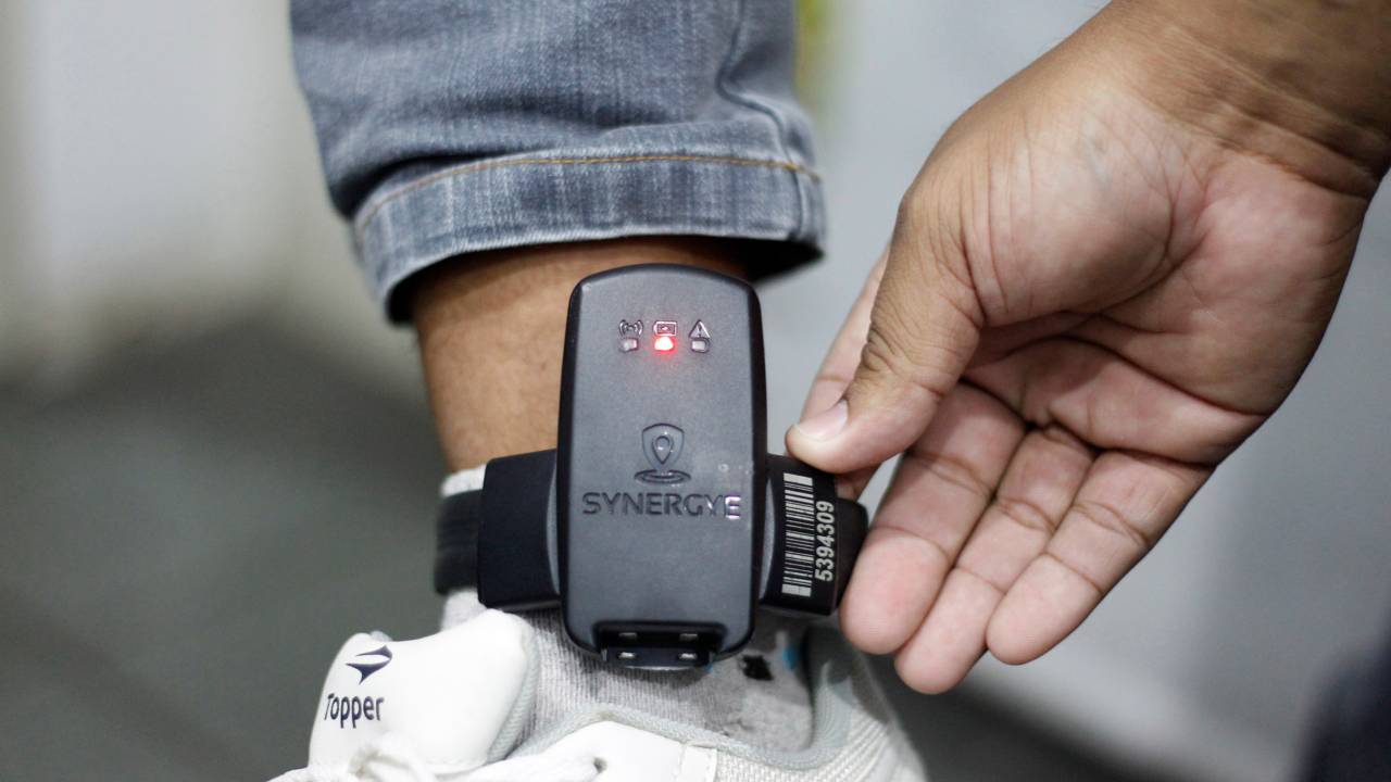 Tornozeleira eletrônica Synergye