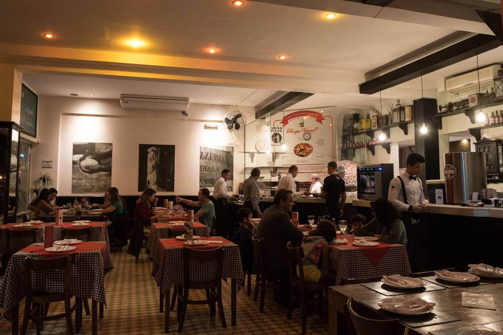 Baco Pizzaria: menu em tr&ecirc;s etapas no jantar