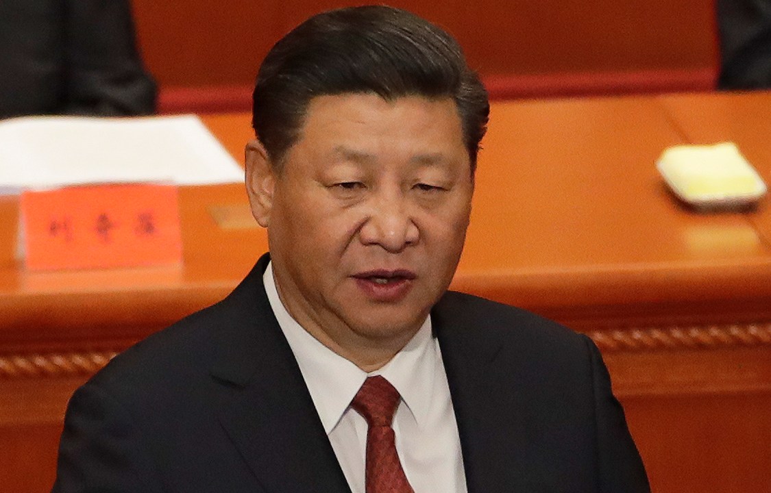 Xi Jinping, líder da China, durante coletiva de imprensa em Pequim