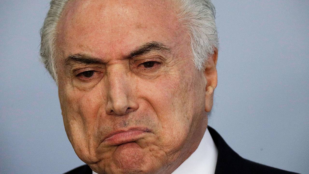 O presidente Michel Temer
