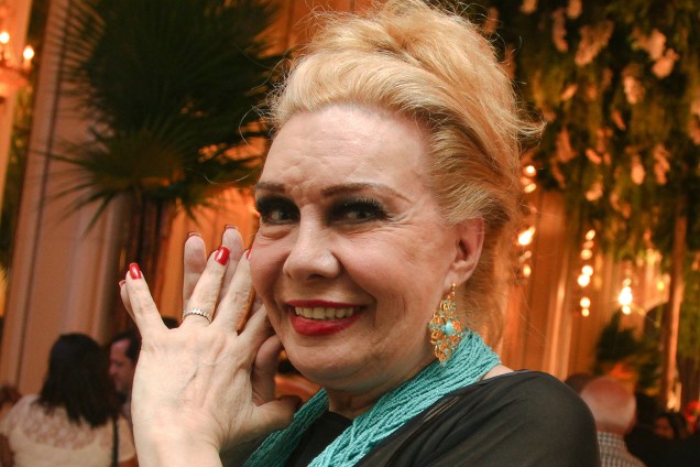 A atriz Rogéria - A novela “Babilônia”, da Globo -  07/03/2015