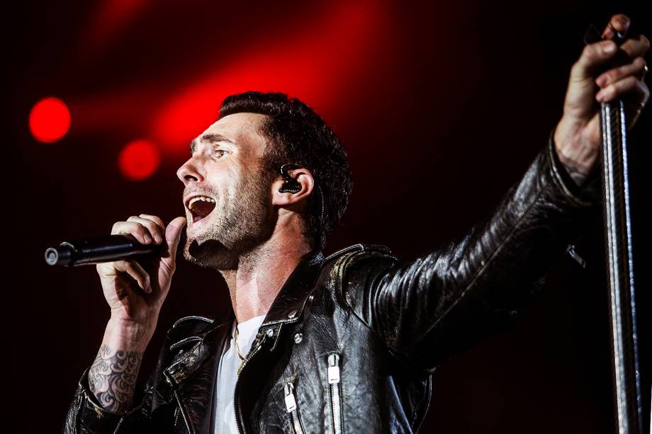 A banda Maroon 5, liderada por Adam Levine no Palco Mundo durante o segundo dia de Rock in Rio - 16/09/2017 A banda Maroon 5, liderada por Adam Levine no Palco Mundo durante o segundo dia de Rock in Rio - 16/09/2017