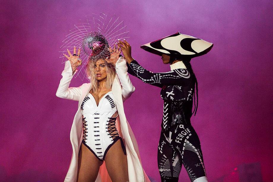 Fergie se apresenta no Palco Mundo, durante o segundo dia da sétima edição do Rock In Rio realizada no Parque Olímpico do Rio de Janeiro, RJ - 16/09/2017 Fergie se apresenta no Palco Mundo, durante o segundo dia da sétima edição do Rock In Rio realizada no Parque Olímpico do Rio de Janeiro, RJ - 16/09/2017