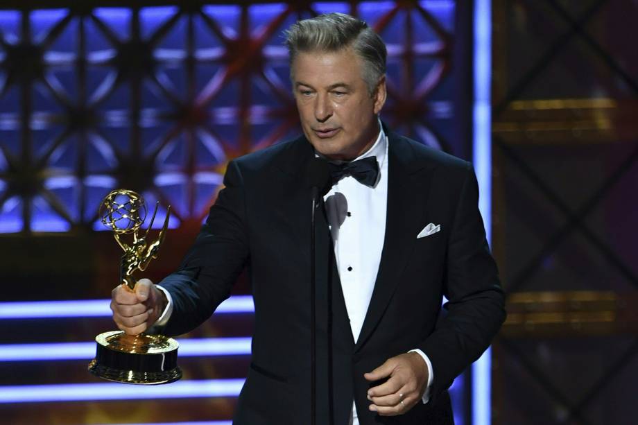 Alec Baldwin na 69º premiação Emmy Awards, em Los Angeles - 17/09/2017 Alec Baldwin na 69º premiação Emmy Awards, em Los Angeles - 17/09/2017