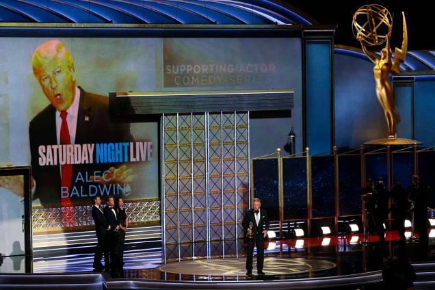 Alec Baldwin na 69º premiação Emmy Awards, em Los Angeles - 17/09/2017
