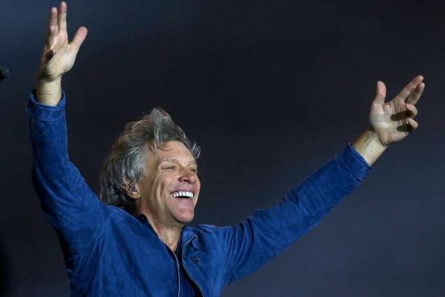 Bon Jovi se apresenta no Palco Mundo, no quinto dia do Rock in Rio